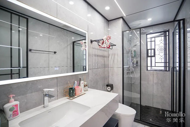 129㎡四居，實用性拉滿的輕奢風設計，讓生活簡單且不失檔次